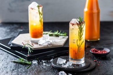 Mocktail - Spicy-Aprikosen ohne Alkohol