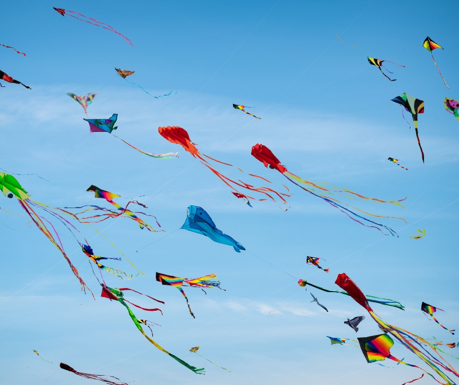 Osterbräuche: Kite Flying Bermudas
