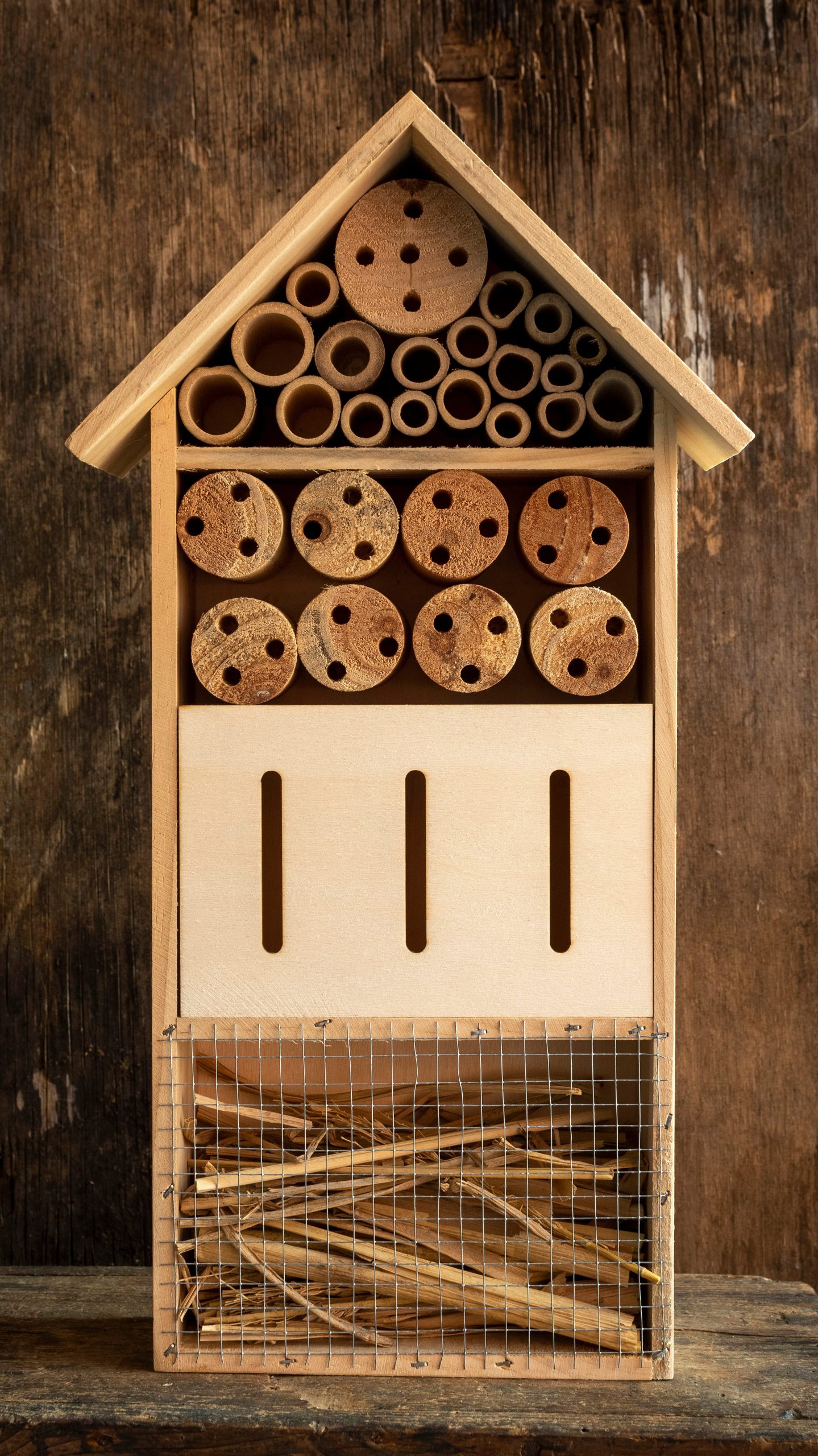 Insektenhotel selber bauen – Beispiel von einem Insektenhotel
