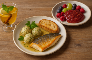 Mittelalterliches Essen.