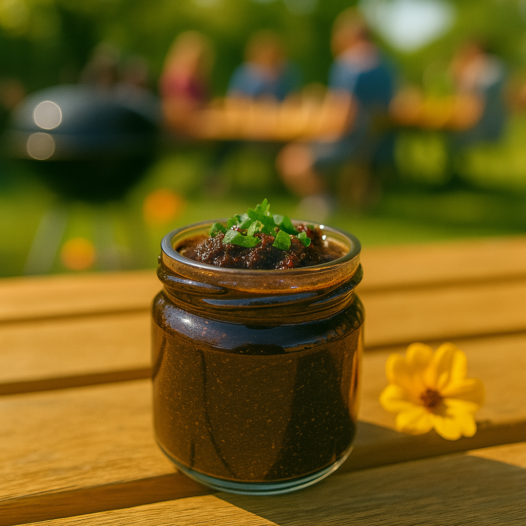 Kaffee-Kräuter-Paste für Grillfans