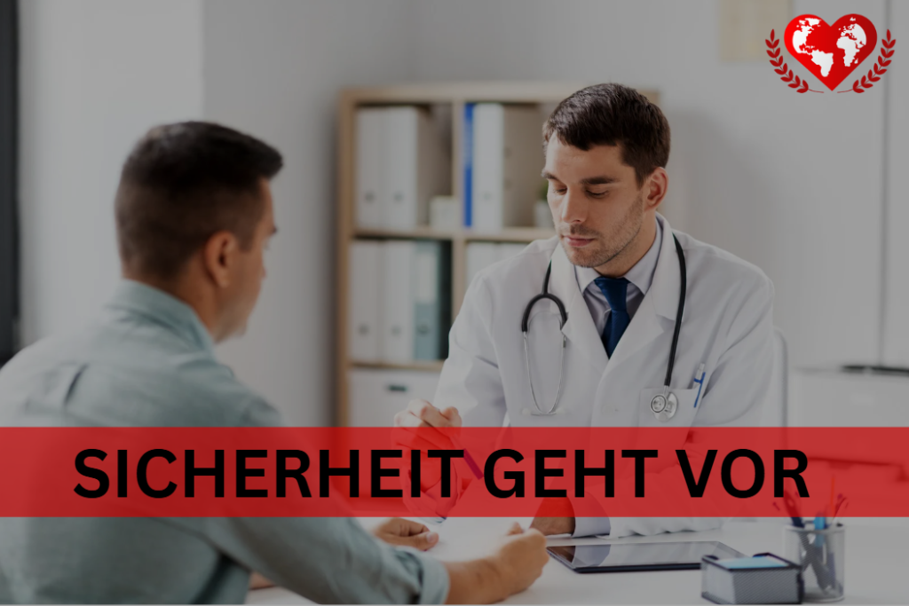 Hierzu empfiehlt es sich stets, Rücksprache mit Ihrem Arzt oder Ihrer Ärztin zu halten.